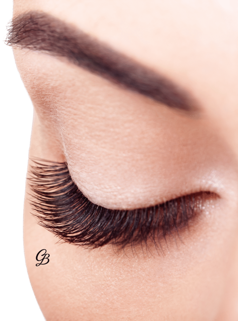 FAQ Charlet Beauty Berlin – Close-up einer Wimpernverlängerung