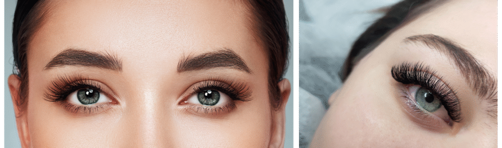Classic & Volumen Wimpernverlängerung – natürliche und voluminöse Wimpern Looks, Charlet Beauty Berlin
